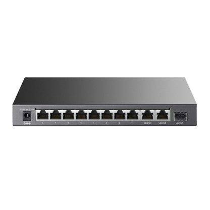 SL1311P 8-Port 10/100Mbps + 3-Port Gigabit Desktop Switch with 8-Port PoE+