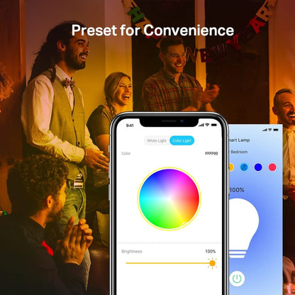 L530E Smart Wi-Fi Light Bulb, Multicolor