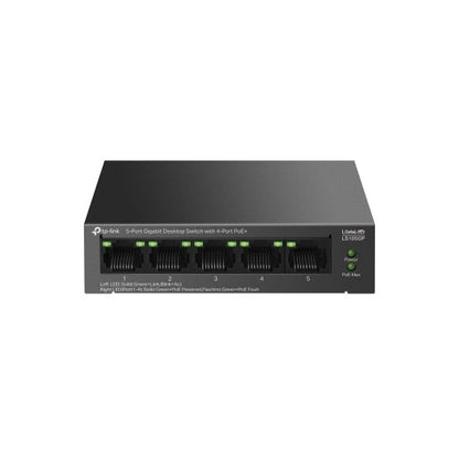 LS105GP 5-Port Gigabit Desktop Switch with 4-Port PoE+