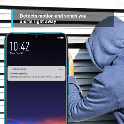 TP-Link Tapo C200 Pan/Tilt Home Security Wi-Fi Camera FHD 1080p (3 Pack)