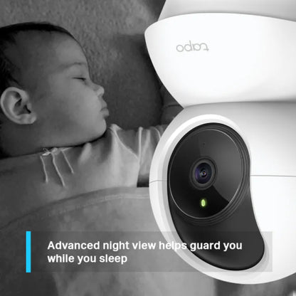 TP-Link Tapo C200 Pan-Tilt Wi-Fi Security Camera – 1080p Night Vision, Two-Way Audio