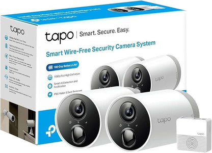 TP-Link Tapo C400S2 Smart Wire-Free Security Camera System