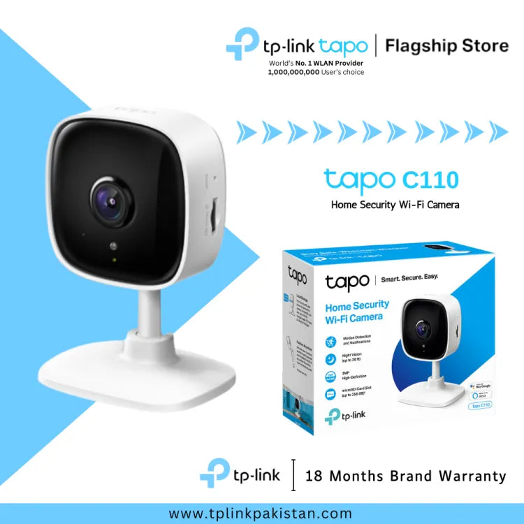 Tapo C110 Home Security Wi-Fi Camera
