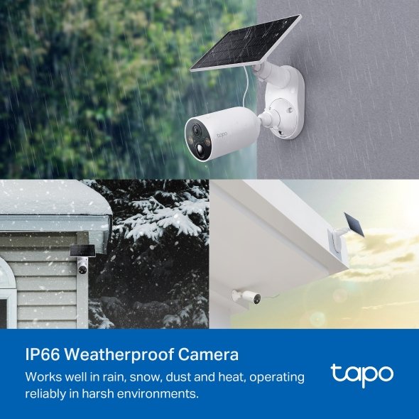 TP-Link Wi-Fi Camera Tapo C425 KIT Solar-Powered Security Camera Kit