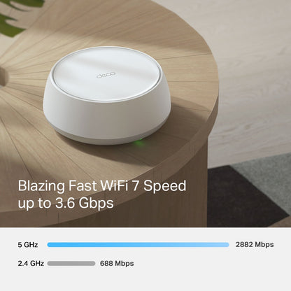 Deco BE22 ( 3 Pack ) BE3600 Whole Home Mesh WiFi 7 System