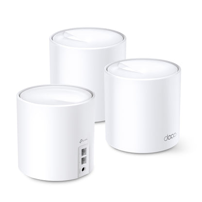 TP-Link Deco X60 AX5400 Whole Home Mesh Wi-Fi 6 System - 3-Pack