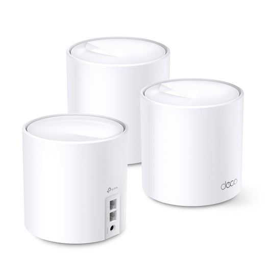 TP-Link Deco X60 AX5400 Whole Home Mesh Wi-Fi 6 System - 3-Pack