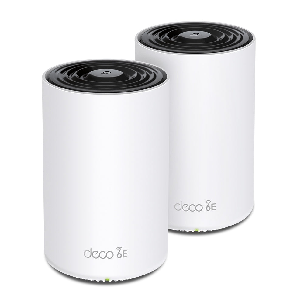 Deco XE75 AXE5400 Tri-Band Mesh Wi-Fi 6E System (ISP) - 2 Pack