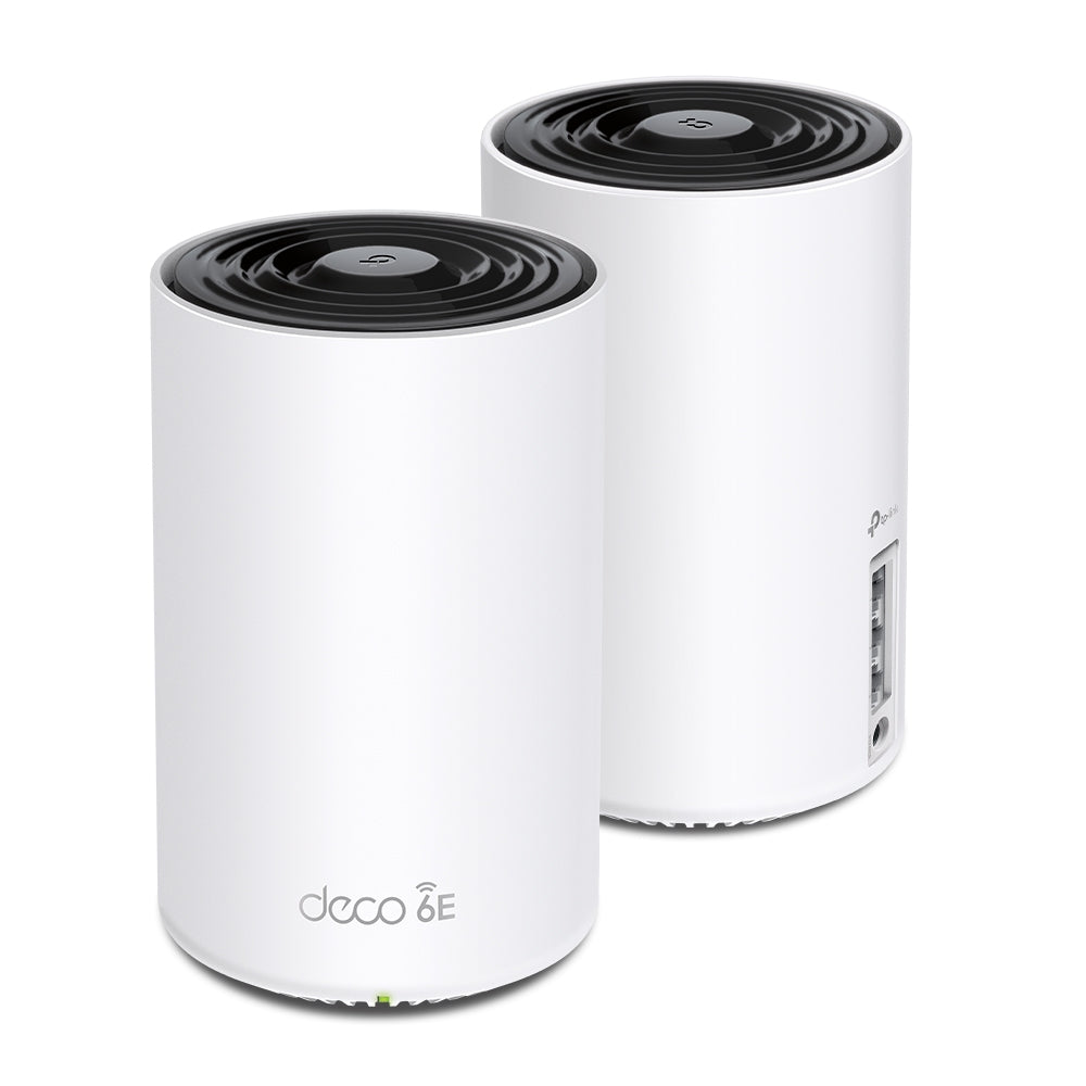 Deco XE75 AXE5400 Tri-Band Mesh Wi-Fi 6E System (ISP) - 2 Pack