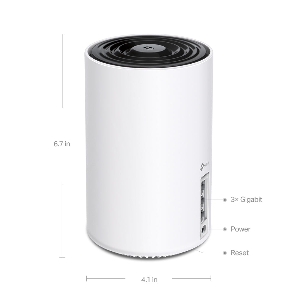 Deco XE75 AXE5400 Tri-Band Mesh Wi-Fi 6E System (ISP) - 2 Pack