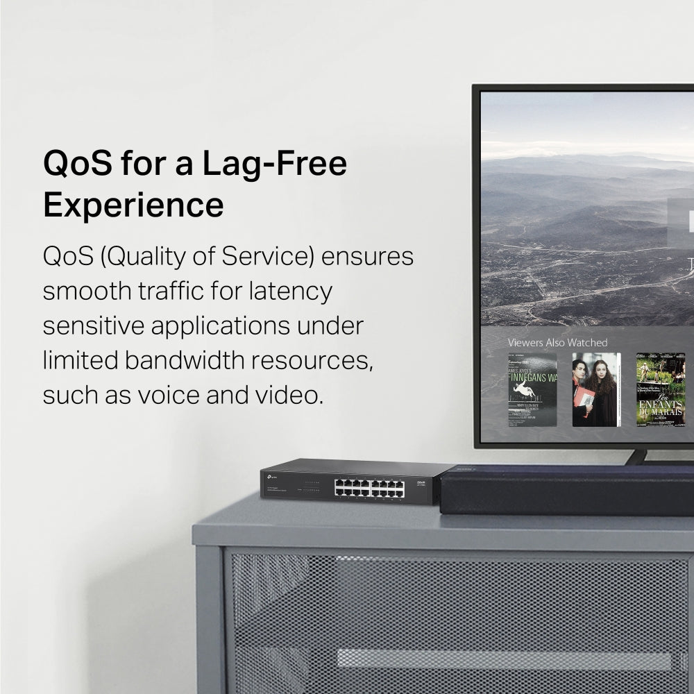 LS1016G 16-Port Gigabit Desktop/Rackmount Switch