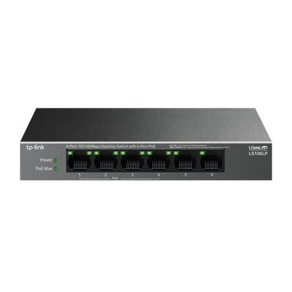 TP-Link Network Gigabit Desktop Switch LS106LP 6-Port 10/100Mbps Desktop Switch