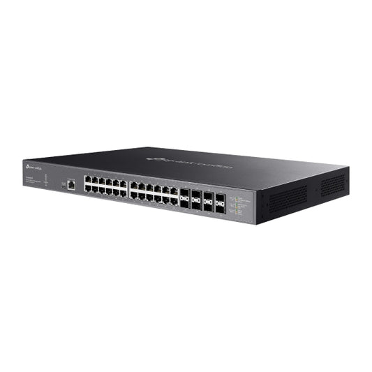SX3832MPP Omada 32-Port 10GE L2+ Managed Switch with 24-Port PoE++