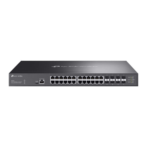 SX3832 Omada 24-Port 10GBASE-T L2+ Managed Switch with 8 10GE SFP+ Slots