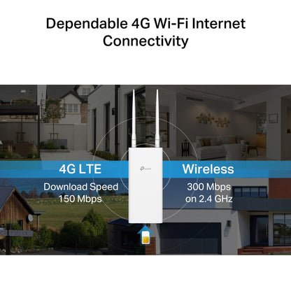 TL-MR100-Outdoor 4G 300 Mbps Wi-Fi Outdoor Router