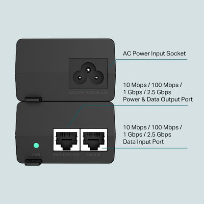 POE260S | 2.5G PoE+ Injector