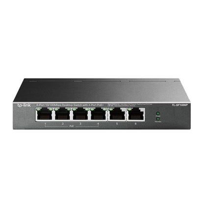 TL-SF1006P 6-Port 10/100Mbps Desktop PoE Switch with 4-Port PoE+
