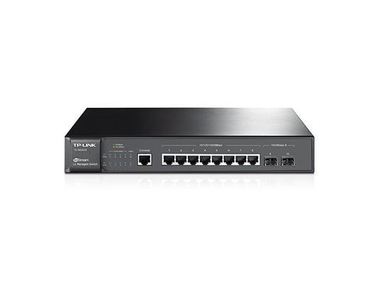 TP-Link TL-SG3210 JetStream 8-Port Gigabit L2 Managed Switch with 2 SFP Slots