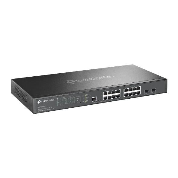 SG3218XP-M2 Omada 16-Port 2.5G and 2-Port 10GE SFP+ L2+ Managed Switch with 8-Port PoE+