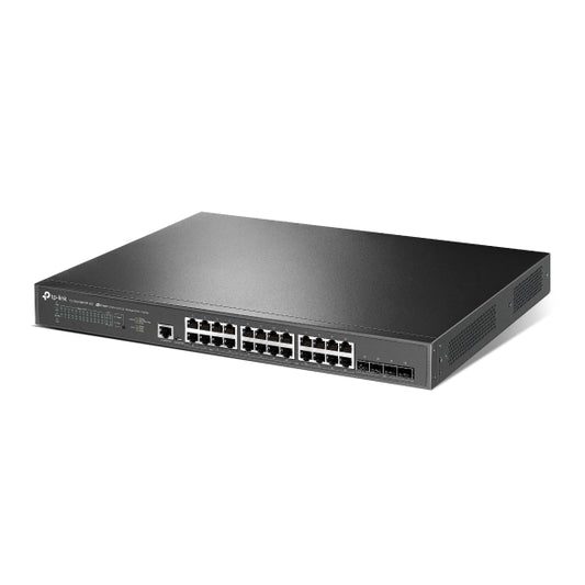 SG3428XPP-M2 JetStream 24-Port 2.5GBASE-T and 4-Port 10GE SFP+ L2+ Managed Switch with 16-Port PoE+ & 8-Port PoE++
