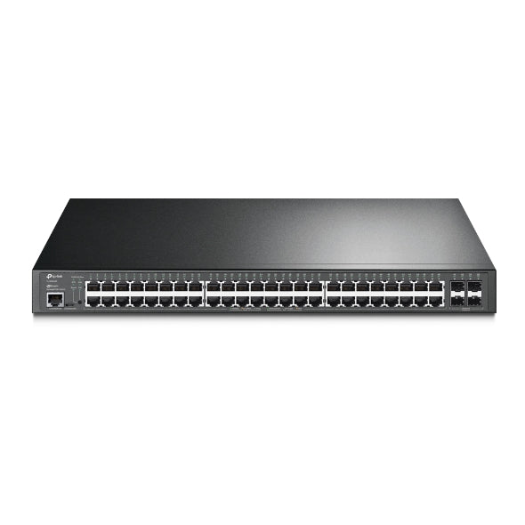 TP-Link Network Gigabit Desktop Switch TL-SG3452P JetStream 52-Port Gigabit L2+ Managed Switch with 48-Port PoE+