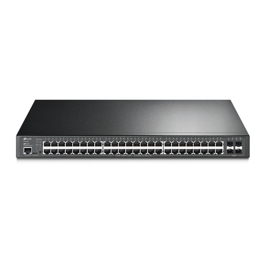 TP-Link Network Gigabit Desktop Switch TL-SG3452P JetStream 52-Port Gigabit L2+ Managed Switch with 48-Port PoE+