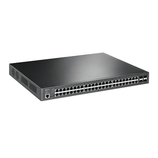 TP-Link Network Gigabit Desktop Switch TL-SG3452P JetStream 52-Port Gigabit L2+ Managed Switch with 48-Port PoE+