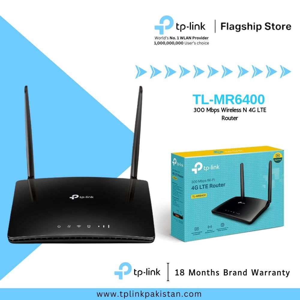 TP-Link TL-MR6400 300 Mbps Wireless N 4G LTE Router