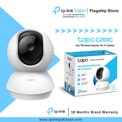 TP-Link Wi-Fi Camera Tapo C200C Pan/Tilt Home Security Wi-Fi Camera