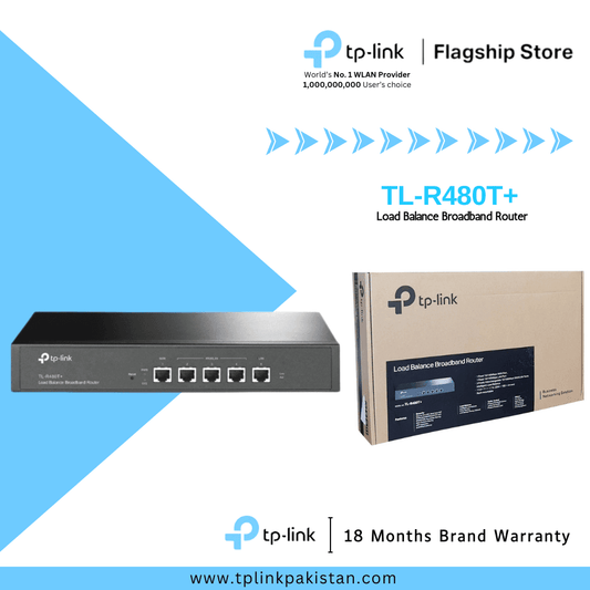 TP-Link TL-R 480T+ V9 Desktop/Rackmount Load Balance Broadband Router