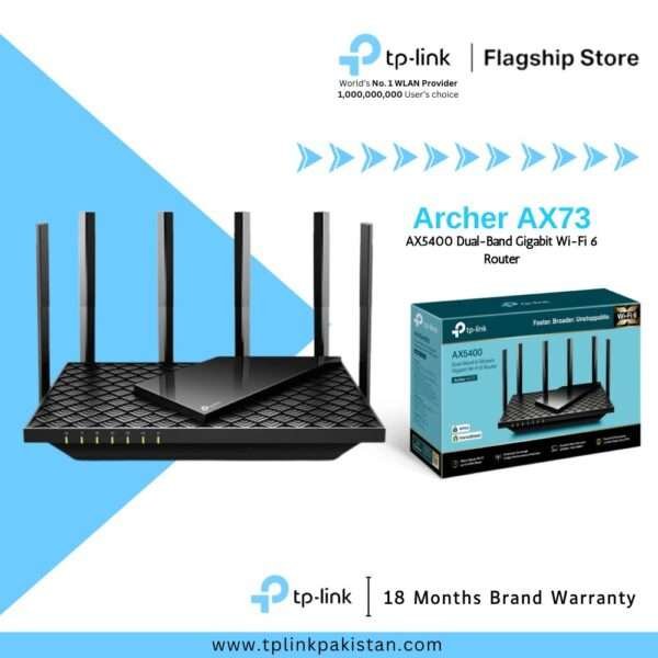 TP-Link Archer AX73 AX5400 Dual-Band Gigabit Wi-Fi 6 Router