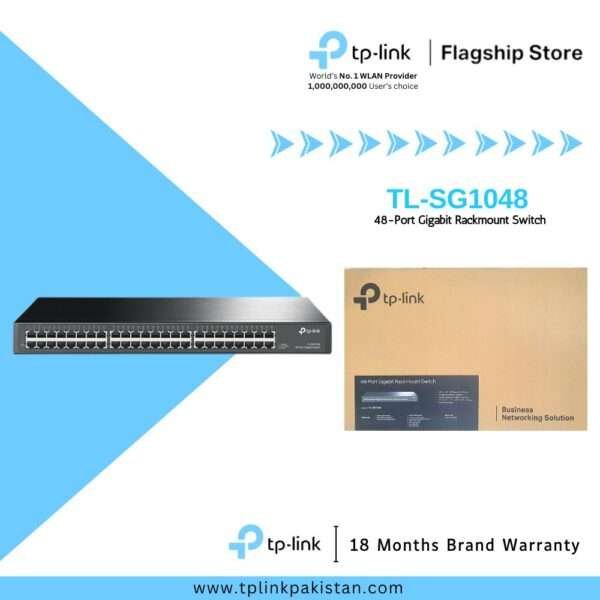 TP-Link TL-SG1048 - 48-Port Gigabit Rackmount Switch