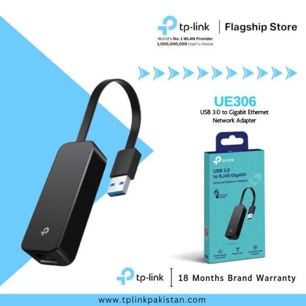 TP-Link UE306 USB 3.0 to Gigabit Ethernet Network Adapter