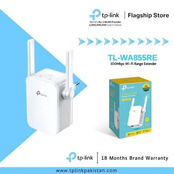 Tp-Link TL-WA855RE 300Mbps Wi-Fi Range Extender