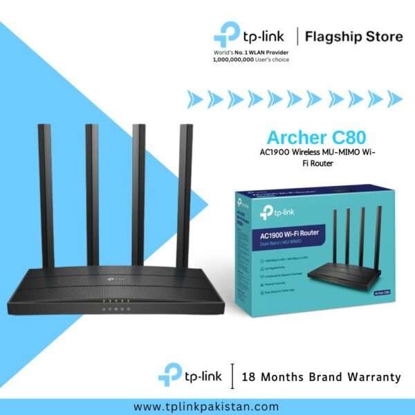 Archer C80 AC1900 Wireless MU-MIMO Wi-Fi Router